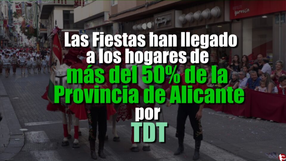 Las Fiestas de Moros y Cristianos de Elda 2017 han alcanzado datos históricos de audiencia gracias a las Redes Sociales de Intercomarcal Televisión