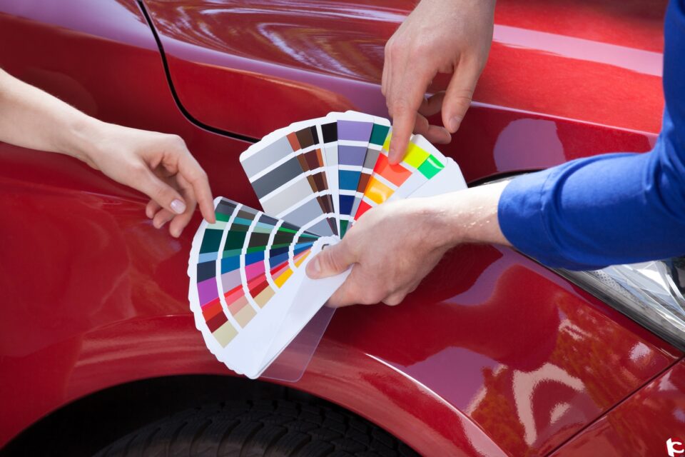 Coches que cambian de color