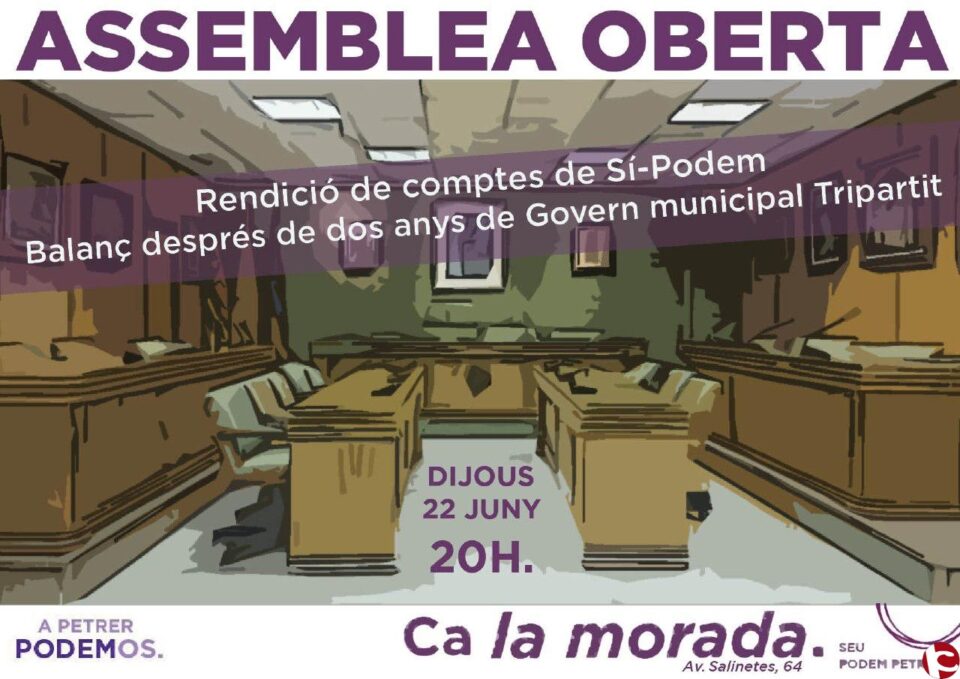 Asamblea abierta Sí-Podem