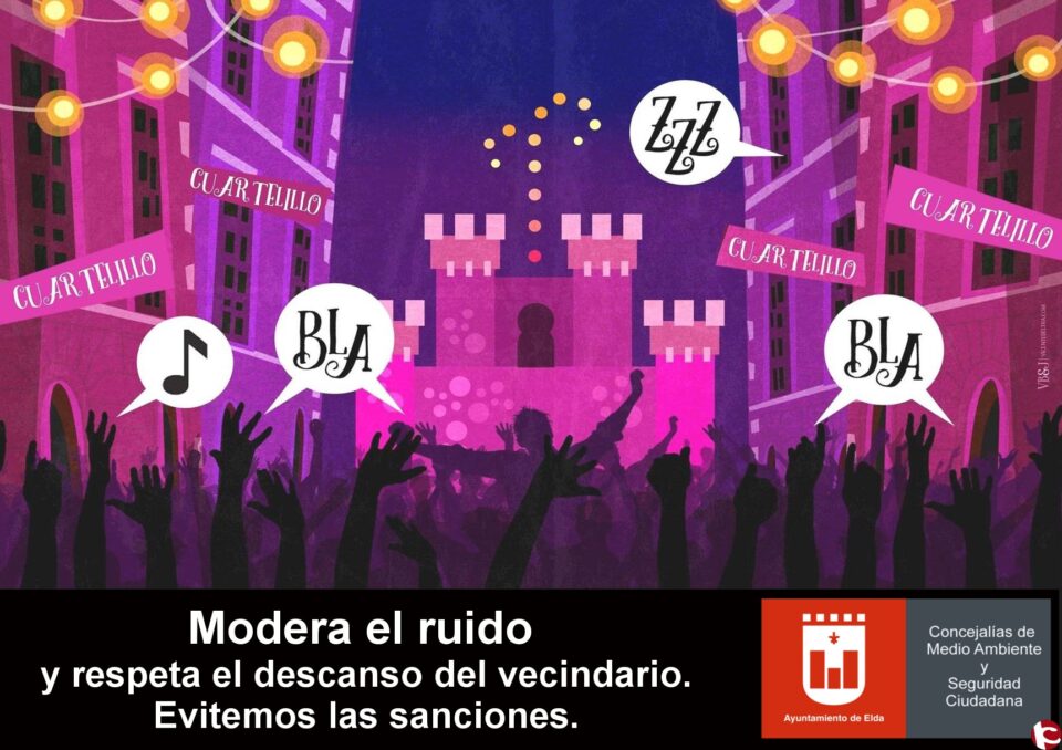La concejalía de Medio Ambiente presenta una campaña para reducir el ruido en los cuartelillos.