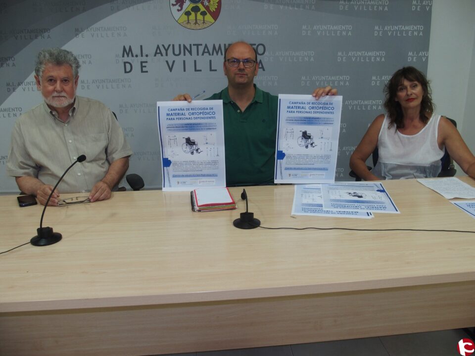 Campaña para la recogida de material ortopédico en desuso