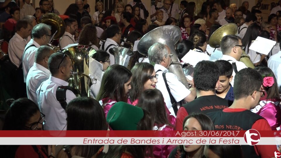 Entrà de Bandes i arranc de Festa
