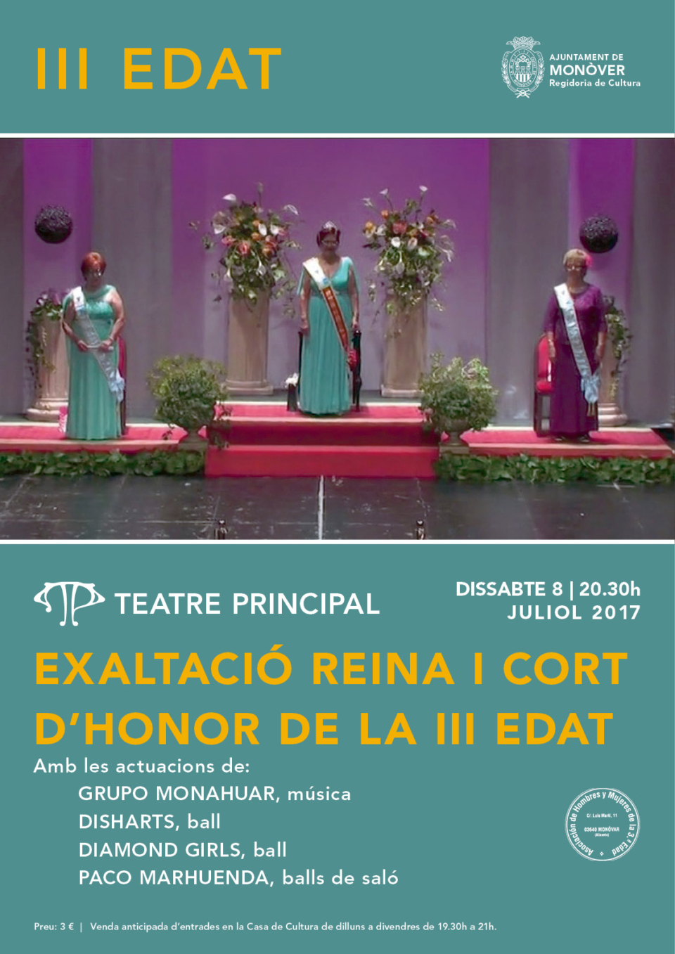 Programació cultural a Monòver