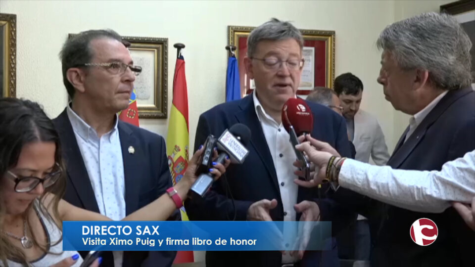 Visita al Ayuntamiento de Ximo Puig