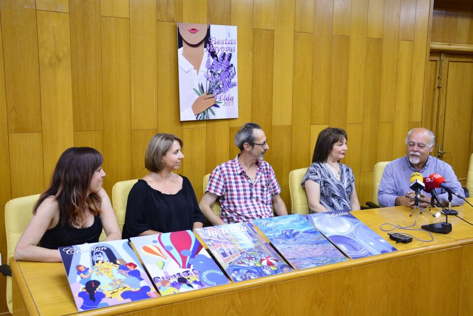 Constantino Callado autor de la portada de la revista de Fiestas Mayores que presentará Inma Arráez
