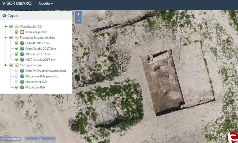 Un conveni entre la UA i la UCLM permet crear el doble digital del jaciment de lAlcúdia