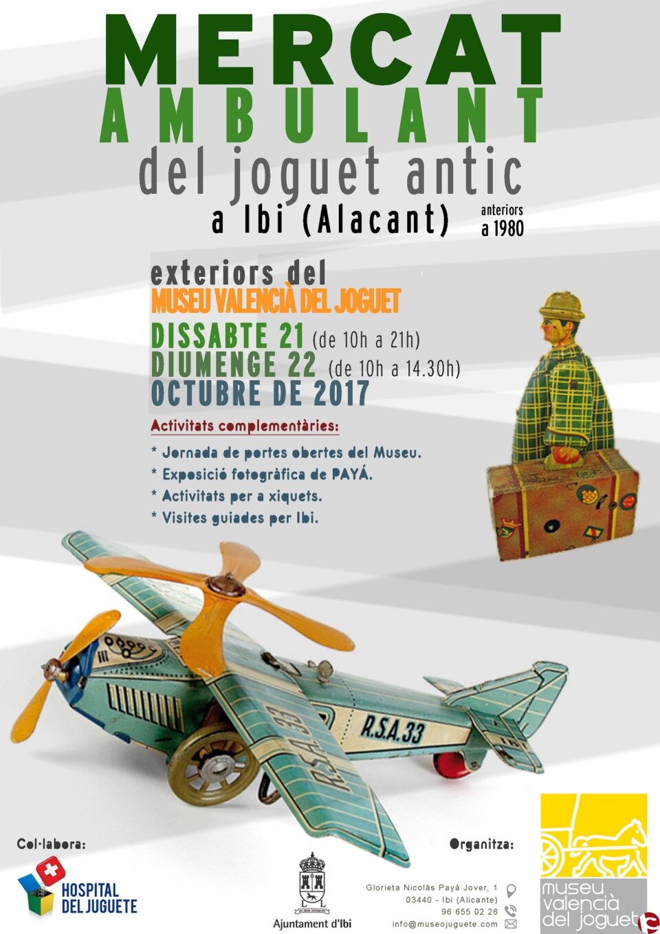 II Mercado del Juguete Antiguo en Ibi