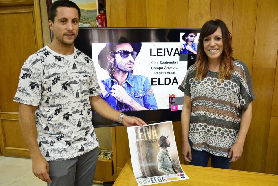 Leiva como cabeza de cartel de los conciertos de las Fiestas Mayores