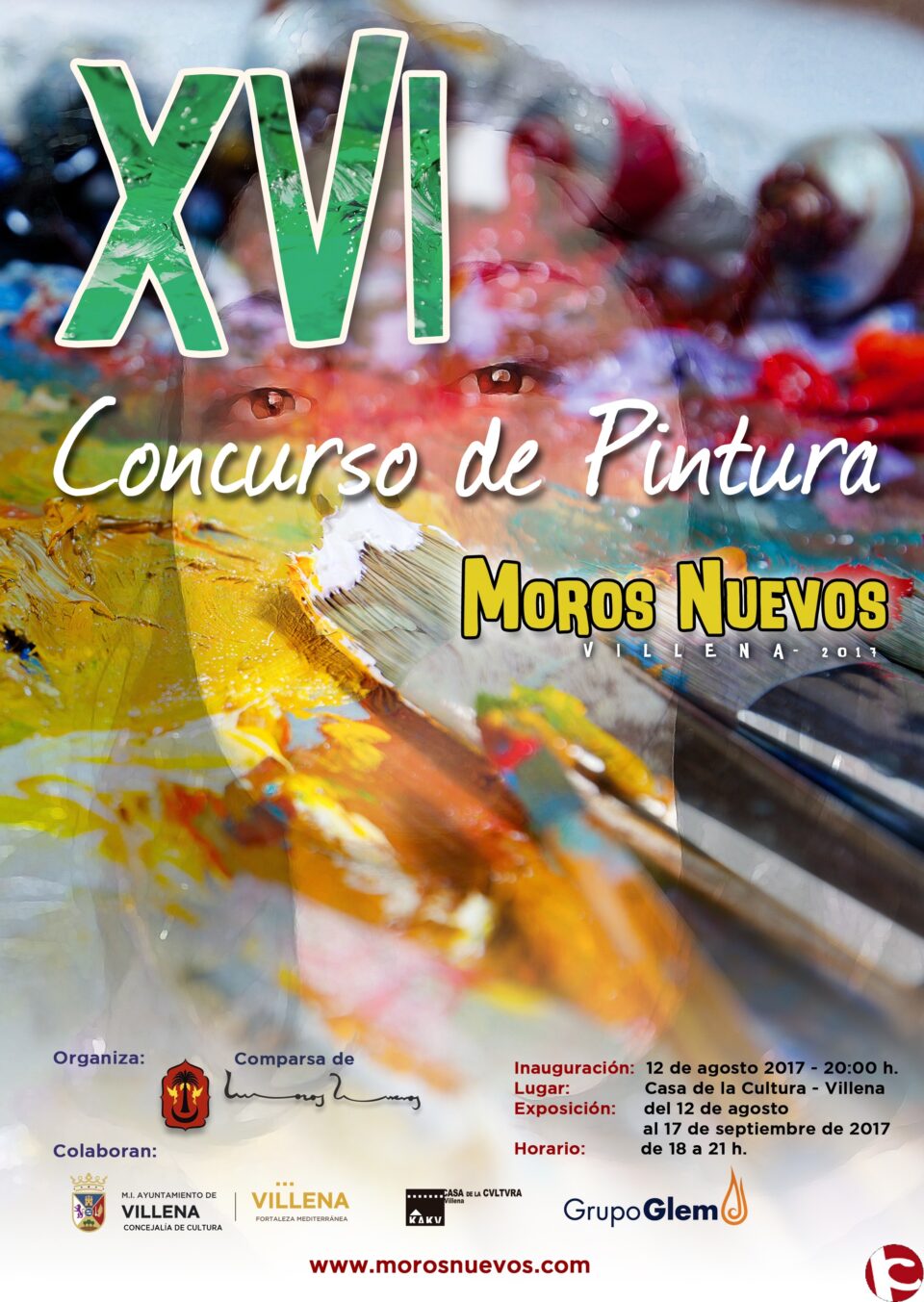 El próximo día 12 de agosto se conocerá el fallo del jurado del XVI Concurso de Pintura Moros Nuevos