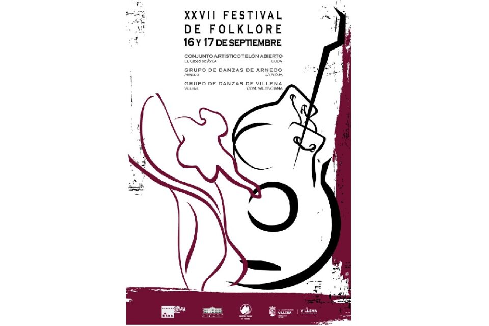La XXVII Edición del Festival de Folklore de Villena se celebrará los días 16 y 17 de Septiembre