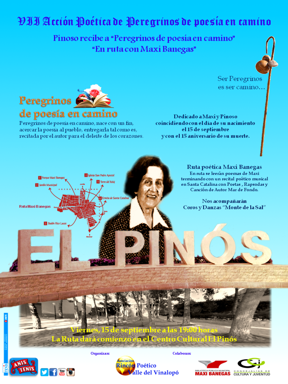 VII Acción de Peregrinos de poesía en camino Pinoso