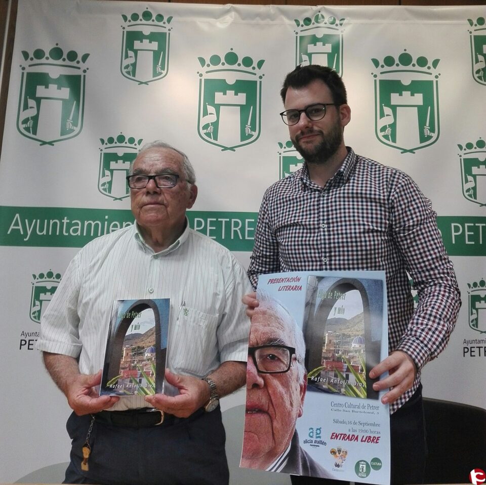 Algo de Petrer y mío es el título del poemario que se presenta este fin de semana en el centre cultural