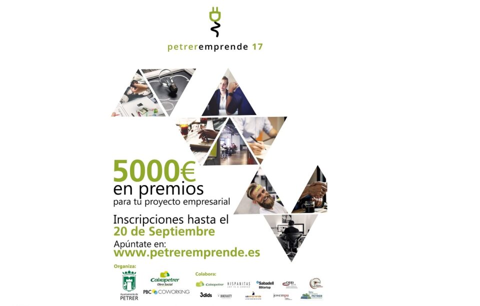 La segunda edición de Petreremprende trae hasta Petrer a ponentes de gran calidad