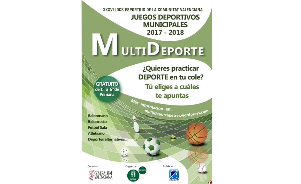 Vuelve el Multideporte Escolar a Petrer
