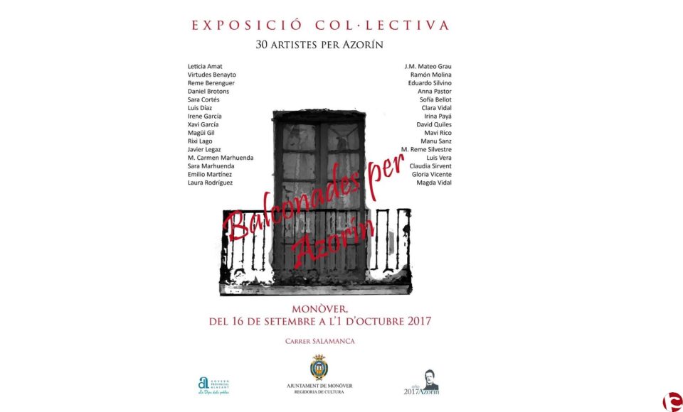 Exposición "Balconadas por Azorín"