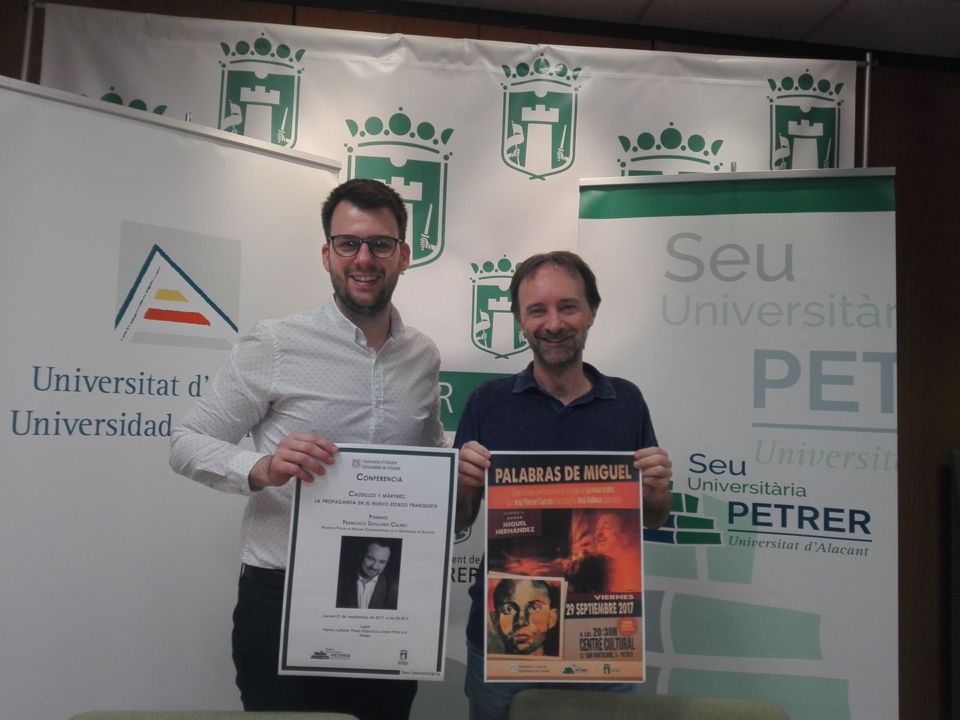 La Sede Universitaria de Petrer presenta su nueva programación cultural para el primer trimestre del curso