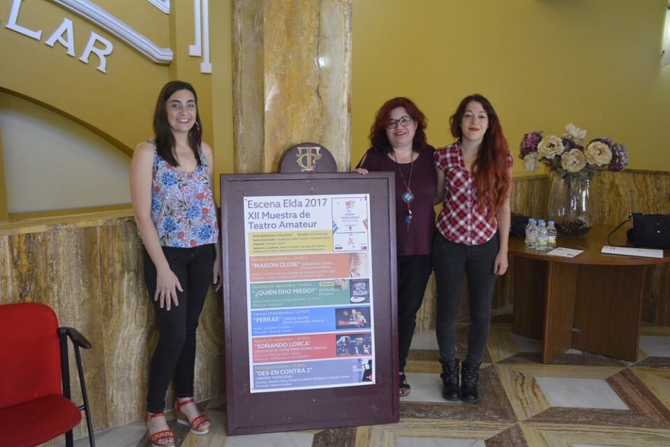 Todo listo para la XII muestra de teatro amateur Escena Elda que organiza el grupo Carasses