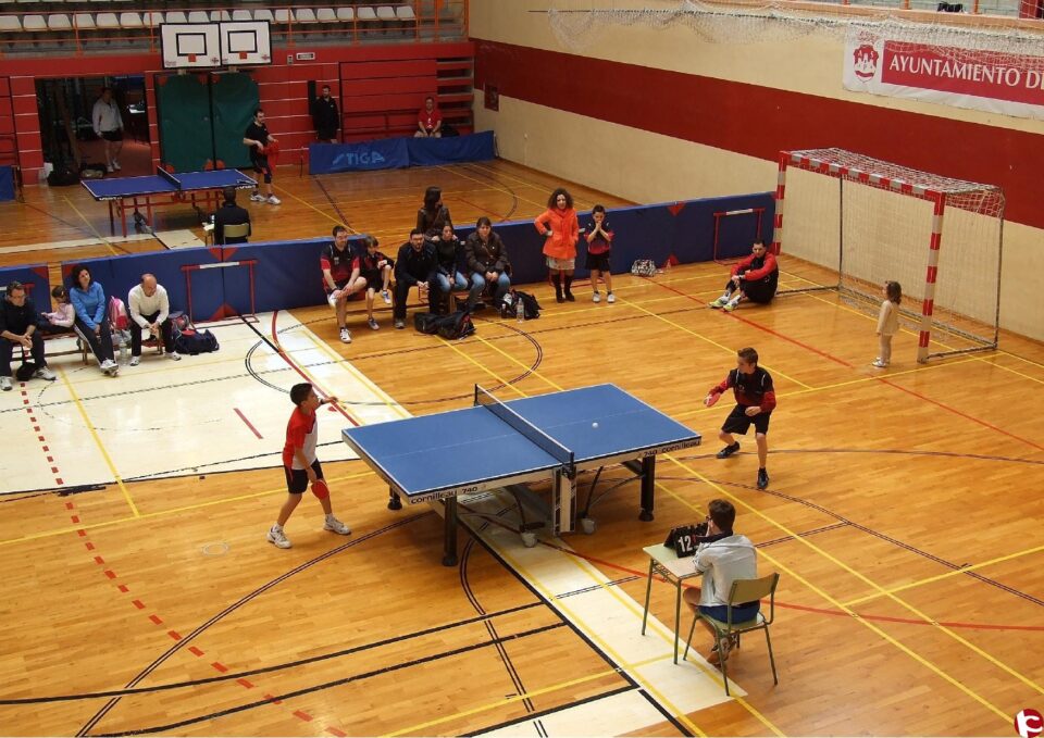 Aspe acoge la fase previa del campeonato autonómico de tenis de mesa