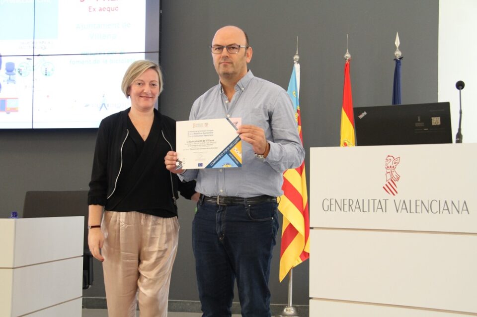 Villena obtiene el tercer premio de la Semana Europea de la Movilidad