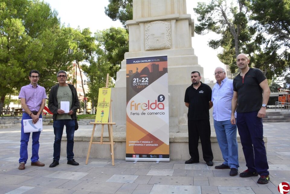 Firelda celebrará la V Edición de la Feria de Comercio en Elda el 21 y 22 de octubre