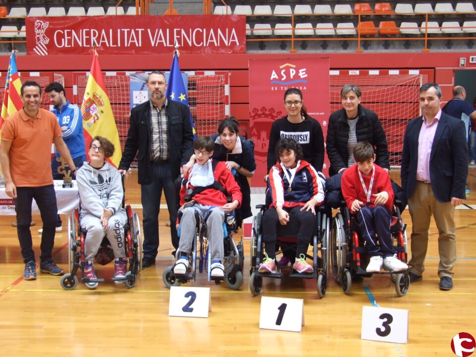 Aspe ha sido elegida Sede Autonómica del deporte escolar para personas con discapacidad