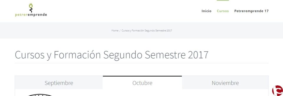 Petrer oferta cursos gratuitos para emprendedores