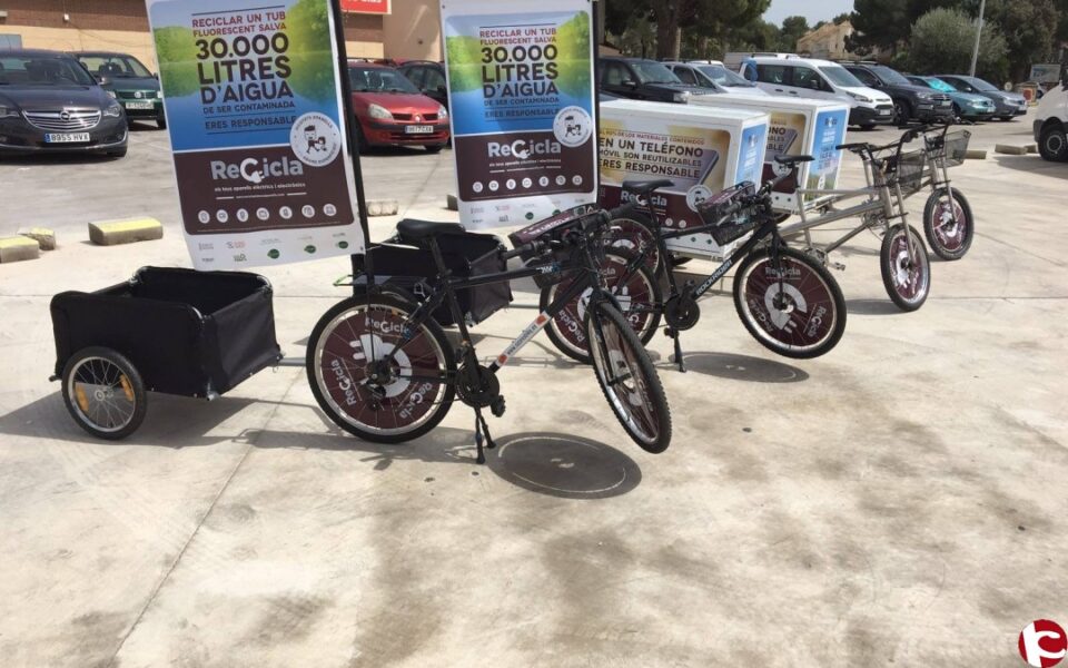 Campaña para la recogida de aparatos eléctricos y electrónicos en Villena
