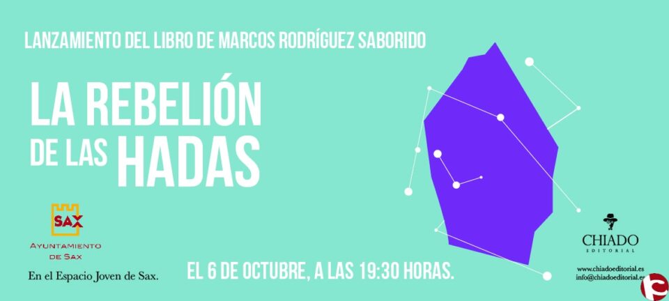 El sajeño Marcos Rodríguez presenta su última obra "La Rebelión de las Hadas"