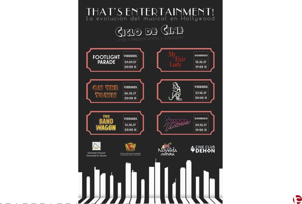 El Musical de Hollywood en el Cine Club Dehon
