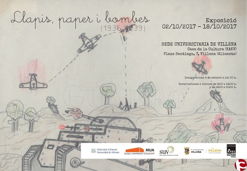 La Sede Universitaria de Villena acoge la exposición 'Lápiz