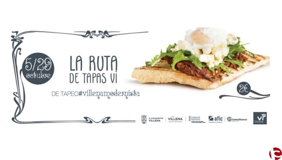 El próximo jueves comienza la Ruta de Tapas