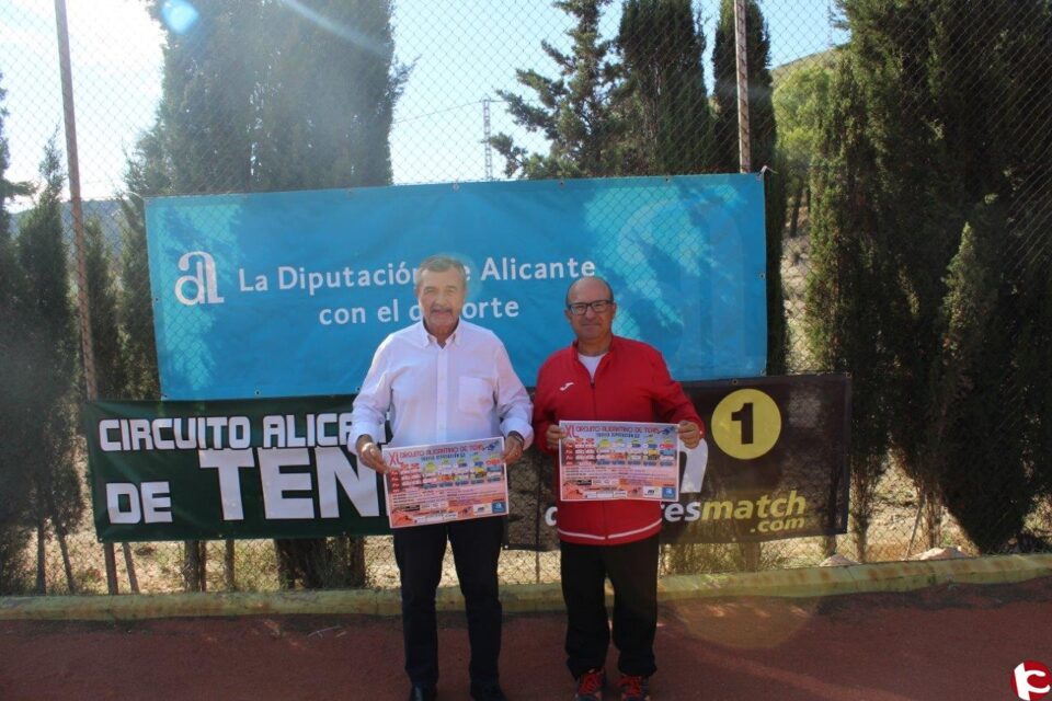 El Circuito Alicantino de Tenis Base reunirá este año en la provincia a más de 800 jóvenes de toda España