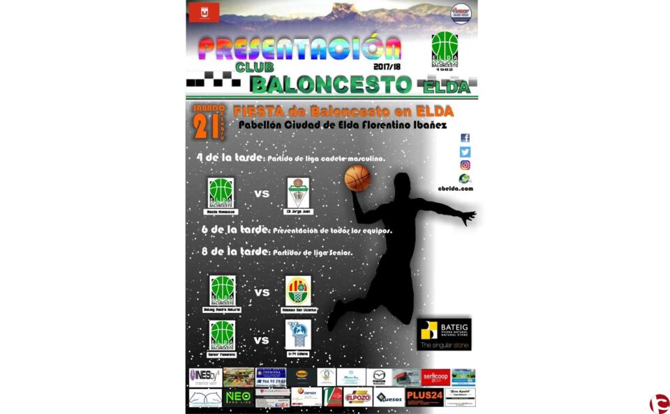 Fiesta de Baloncesto en el Pabellón Ciudad de Elda.