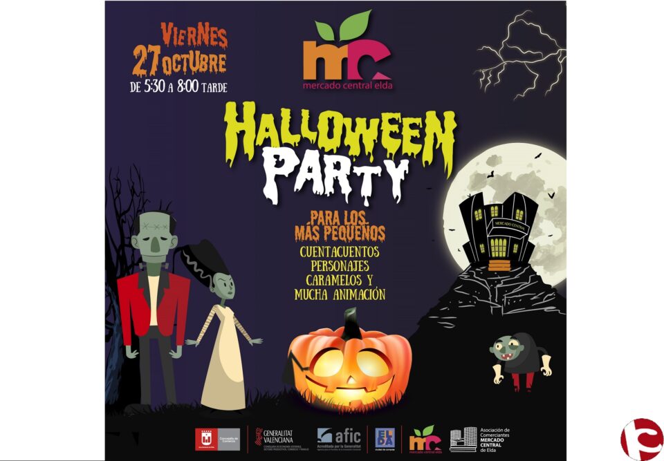 Halloween Party en el Mercado Central de Elda