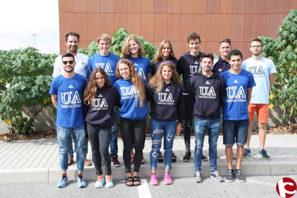 Els triatletes de la UA Jesús Gomar i Sánchez Mantecón