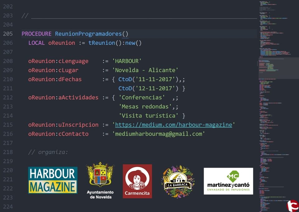 El Ecoalbergue de La Mola acogerá una reunión de programadores Harbour