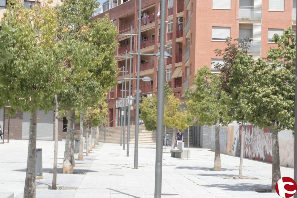 Obras de mejora en la Plaza de la Libertad