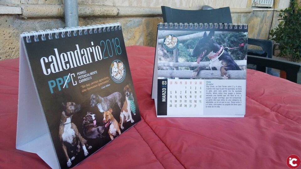 La Protectora de Animales de Ibi lanza su calendario solidario 2018