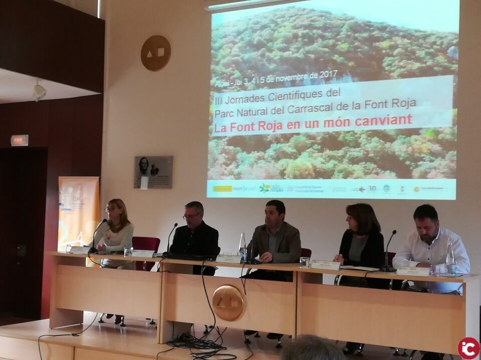 Celebración III Jornadas científicas del parque natural del Carrascar de la Font Roja