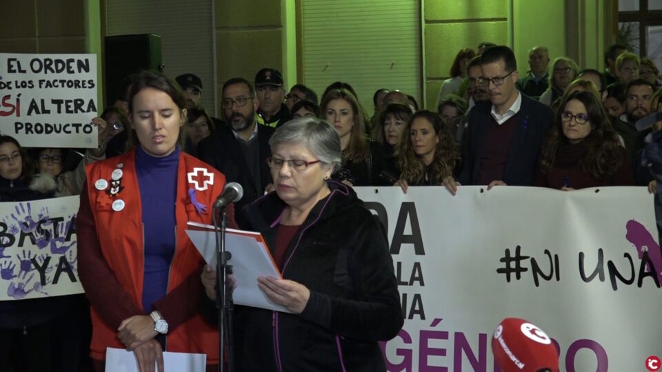 Elda se manifiesta ante el asesinato de Jessyca