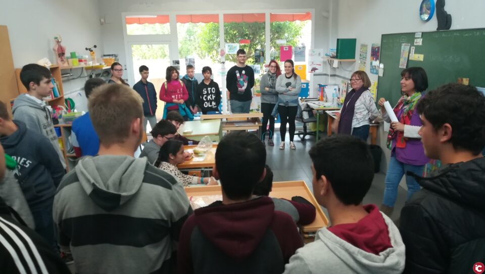 Imagina El IES Hermanos Amorós y APADIS trabajando juntos en el ámbito de la robótica en el aula