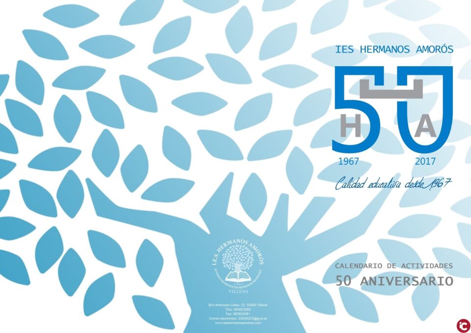 El IES Hermanos Amorós continua sus celebraciones del 50 aniversario