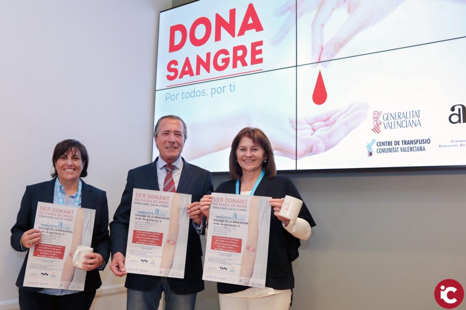 El tradicional Maratón de Donación de Sangre de la Diputación de Alicante aspira a superar las 300 donaciones el próximo fin de semana.