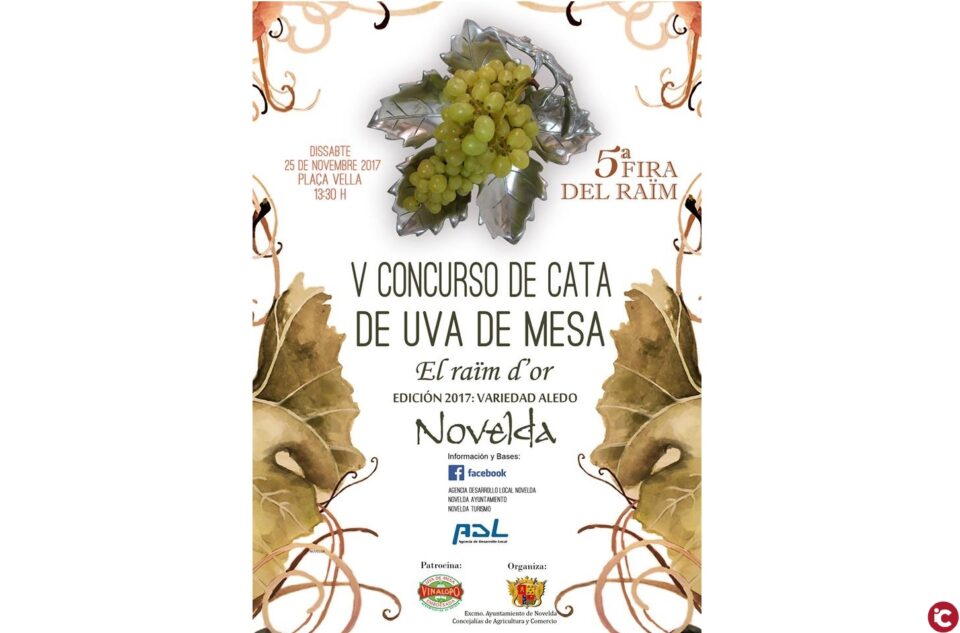 Agricultura presenta el V concurso de cata de Uva de Mesa Raïm d'or