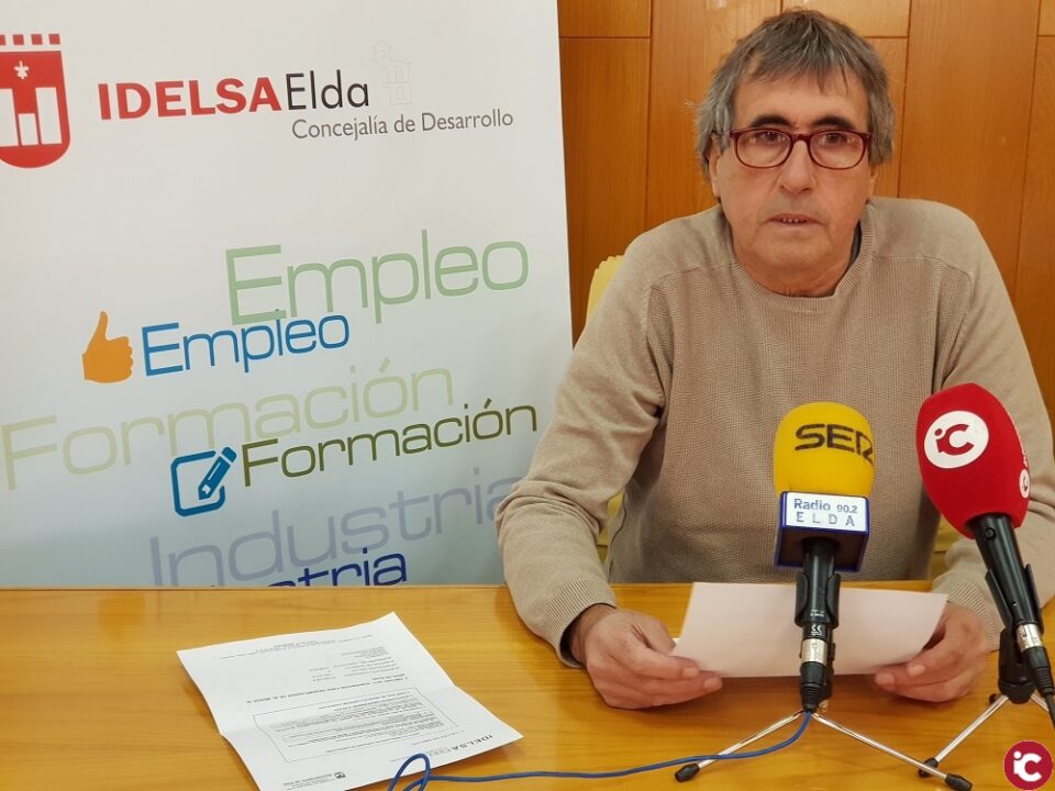Elda recibe más de 700.000  en acciones de empleo para parados de larga duración