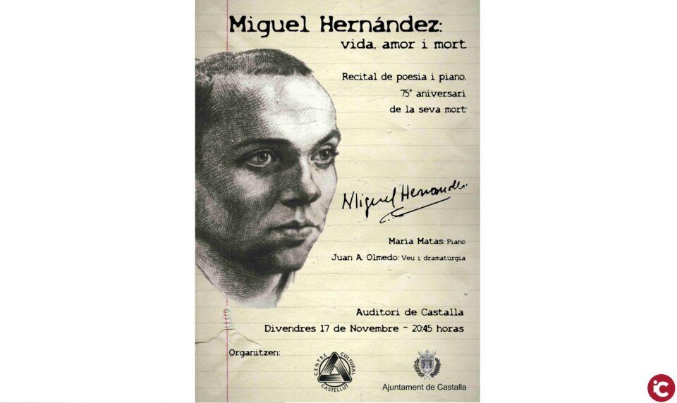 Recital de poesia de Miguel Hernández