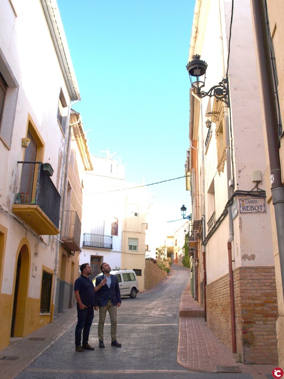Las obras de mejora del Casco Antiguo de Ibi avanzan a buen ritmo