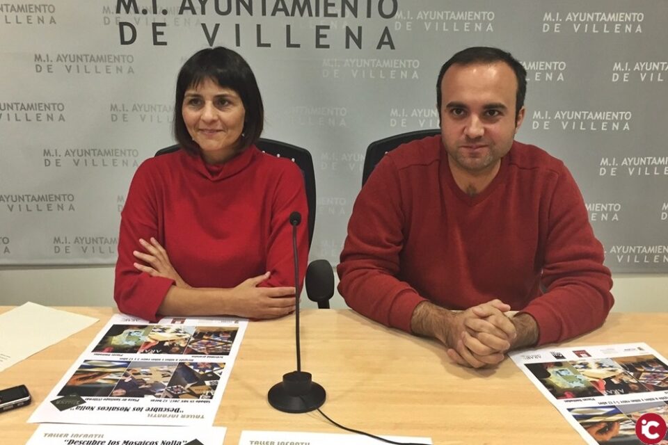 Este fin de Semana el Taller Infantil 'Descubre los Mosaicos Nolla' en la Plaza de Santiago.