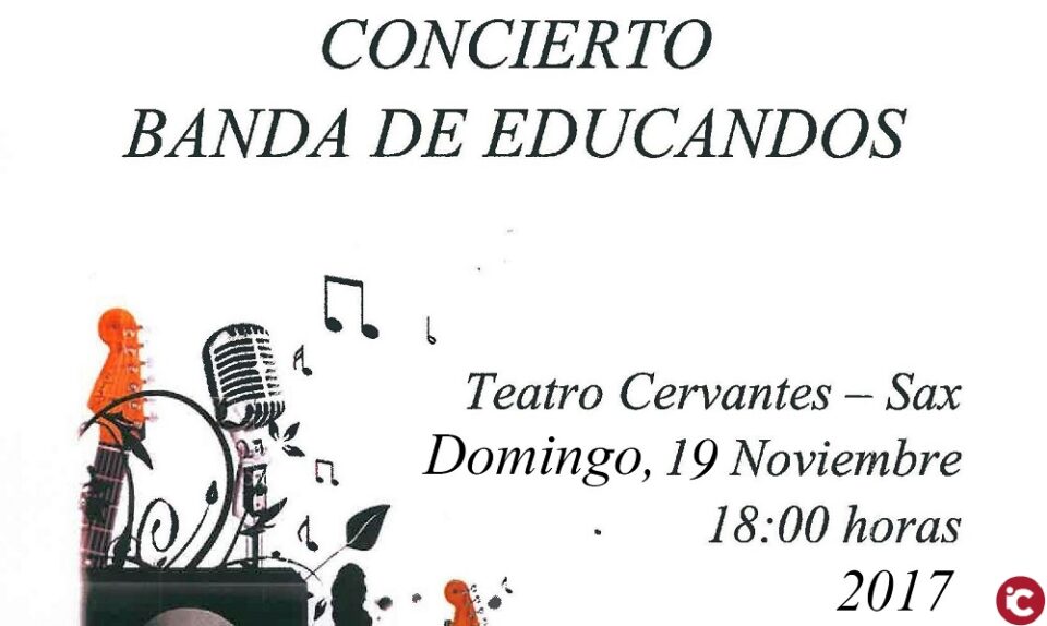 La Unión Musical de Sax recoge el domingo a sus nuevos músicos