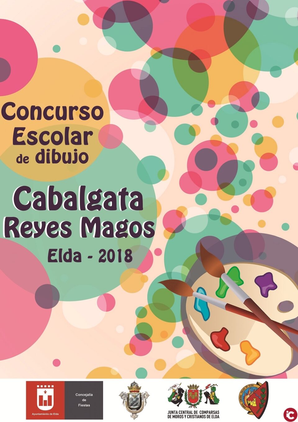 Los más pequeños serán los encargados de ilustrar el cartel de la Cabalgata de los Reyes Magos en Elda
